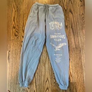 YoungLA grey joggers